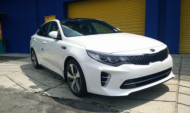 Kia Optima K5 正式现身我国，预计售价17万令吉！