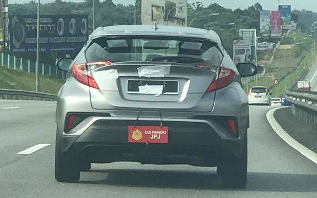 Toyota C-HR 正式于我国公路进行测试！