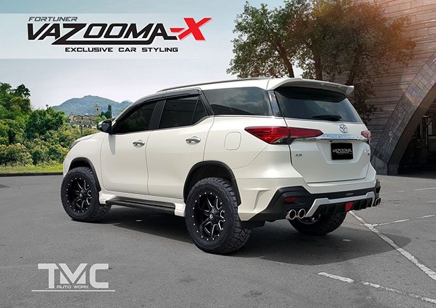 Toyota Fortuner Vazooma-X body kit 登场!