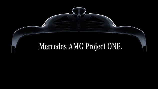 Mercedes-AMG Project One 细节曝光，马力接近1,000 hp