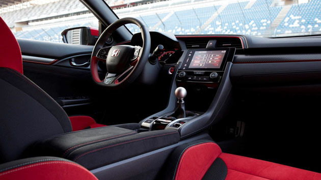 Honda Civic Type R 2018 完整细节公布，百公里加速5.7秒！