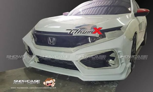 Honda Civic Hatchback Type-R bodykit 现身泰国，泰快了吧？！