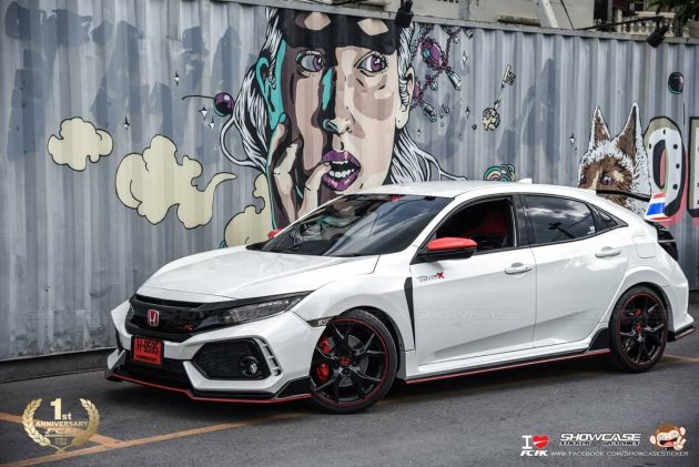 Honda Civic Hatchback Type-R bodykit 现身泰国，泰快了吧？！