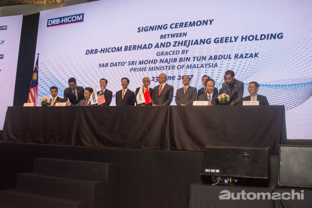 Proton 正式和浙江吉利控股集团签署合作协议!