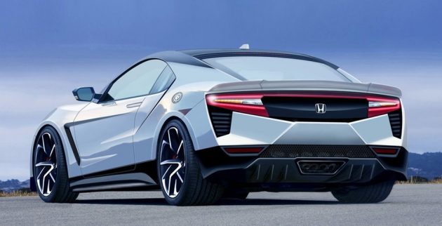 Honda S2000 后继车构想图曝光,车尾造型会长这样吗?
