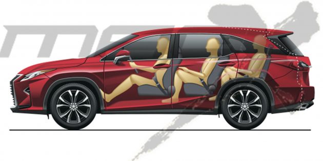 Lexus RX 休旅车系7人座版本将于今年东京车展亮相！