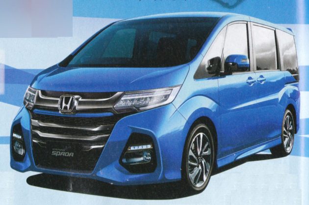 Honda StepWGN 小改款头灯照官网曝光，是即将来临的节奏吗？