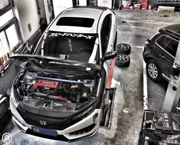 Honda Civic FC 暴走族风格,今天要说一则改装车的故事!