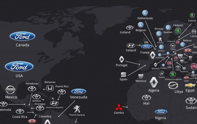Toyota 果然无处不在，勇夺下49个国家销售冠军！