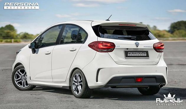 Proton Persona HB 假想图，感觉还不错！