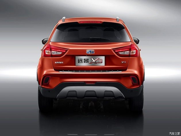 Geely Yuanjing X3 ，吉利全新SUV远景X3官图正式发布！