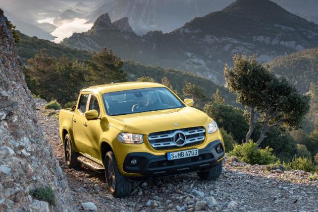 Mercedes-Benz X-Class 豪华皮卡正式发布,2018年推出市场!
