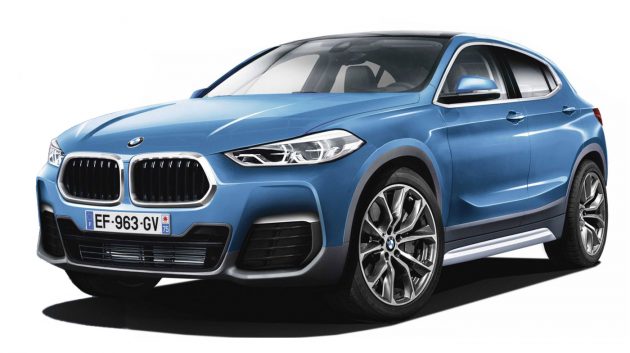 BMW X2 专利图曝光，Evoque和GLA又有新对手了！