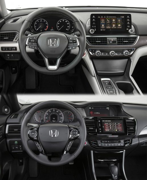 Honda Accord 新旧车型外观对比，看一看有什么差别！