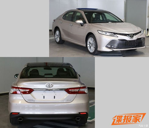 Toyota Camry XV70 亚洲版现身! 2.0 na+8at!