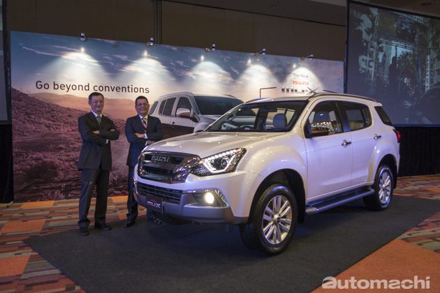 Isuzu MU-X 小改款上市，售价由RM 176,640.40起！