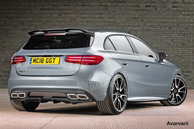 Mercedes-AMG A45 2019 路试谍照曝光！