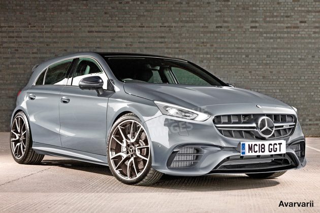 Mercedes-AMG A45 2019 路试谍照曝光！