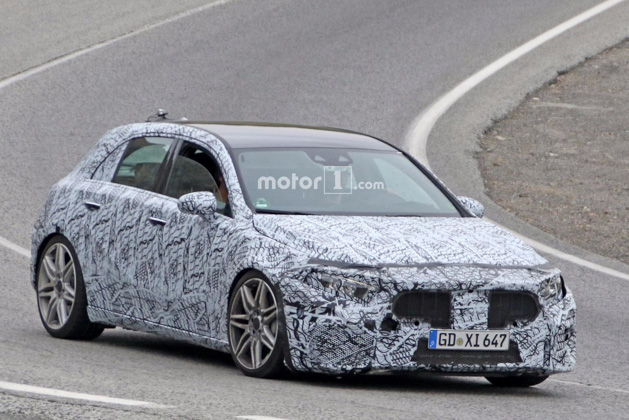 Mercedes-AMG A45 2019 路试谍照曝光！