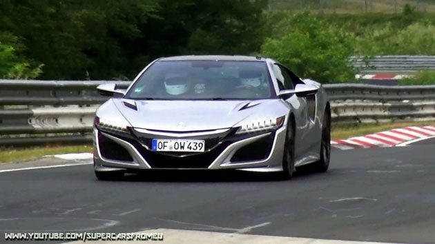 Acura NSX Type R 纽柏林赛道测试中？最大马力650 ps！