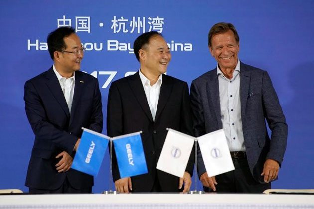 Volvo 和Geely正式签订合作协议,未来将共享技术资源!