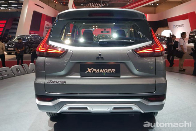Mitsubishi Xpander 印尼车展正式亮相，实车照抢先看！