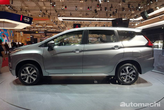 Mitsubishi Xpander 印尼车展正式亮相，实车照抢先看！