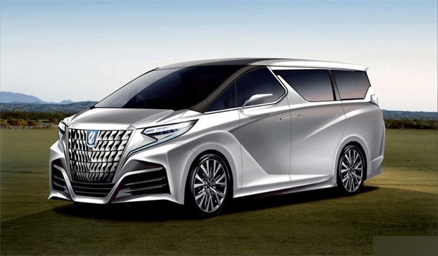 Toyota Alphard 小改款将亮相东京车展，超浮夸构想图曝光！