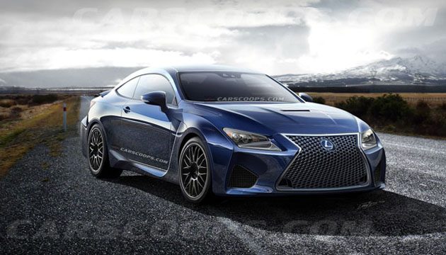Lexus RC-F 4.0 V8 Twin Turbo 现身！C63和M4怎么办？