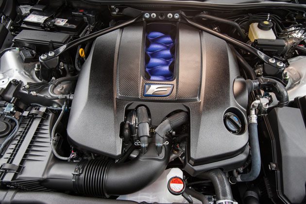 Lexus RC-F 4.0 V8 Twin Turbo 现身！C63和M4怎么办？