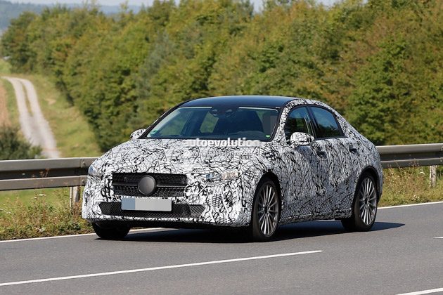 新一代 Mercedes-Benz A-Class Sedan 谍照曝光！