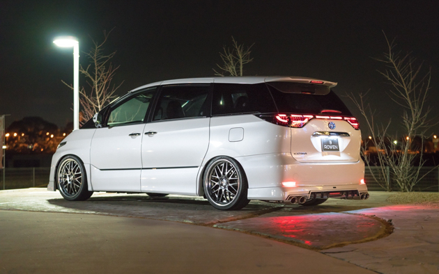 Toyota Estima ROWEN bodykit 帅气登场！