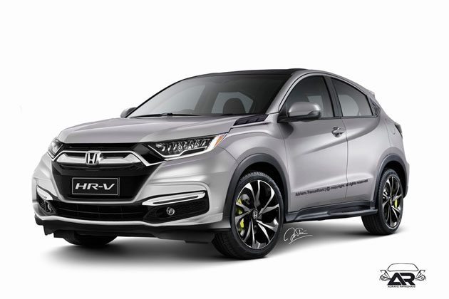 Honda HR-V 小改款将在2018年2月登场!
