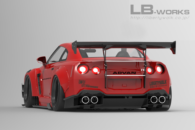 Nissan GT-R Liberty Walk Type 2 空力套件登场!