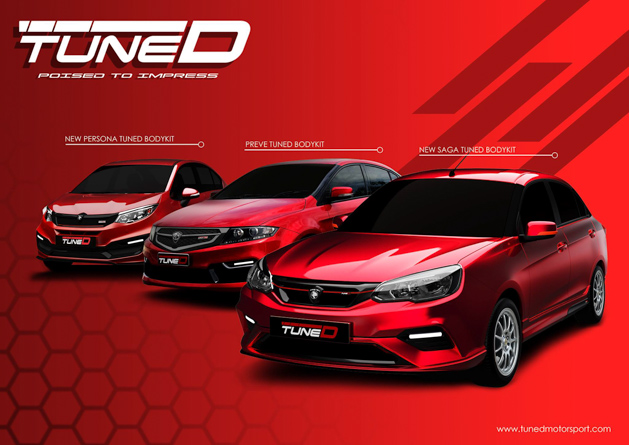 Proton 三剑客 TuneD 客制空力套件登场！
