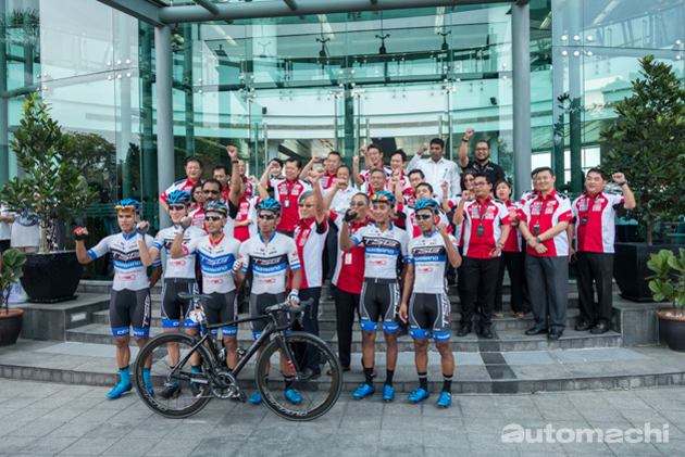 Toyota Malaysia 总部出发， Jelajah Malaysia 脚车赛正式开跑！