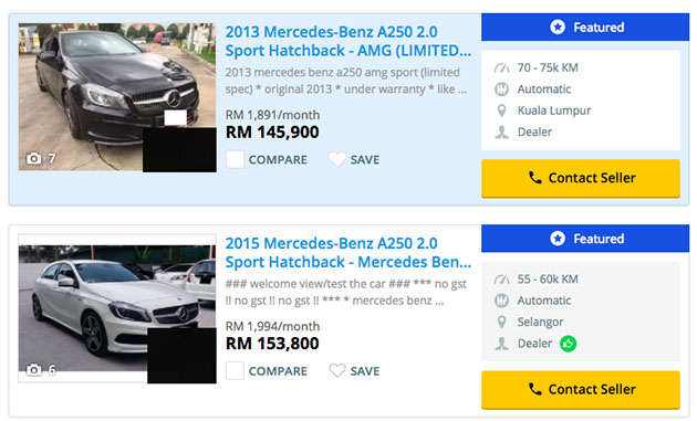 最超值二手车推荐 Part 36: Mercedes-Benz A250