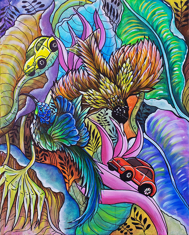 标杆性的福士伟根甲虫车激发本地艺术家的无限创意