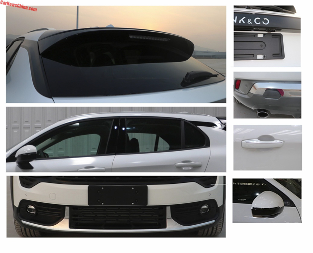 Lynk & Co 02 运动休旅发表前夕,外形全数曝光!