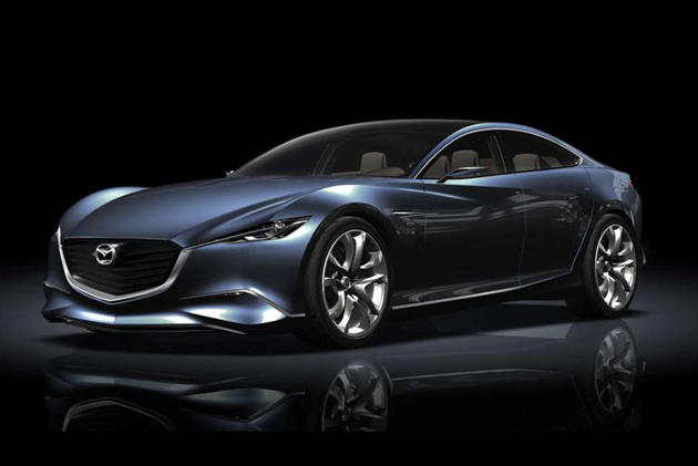 2018 Mazda6 正式亮相前夕，小露车头与内装！
