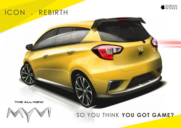 Perodua Myvi P图改装，看起来运动风格十足！