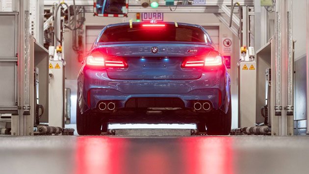 BMW M5 F90 正式下线！宝马怪兽明年进军大马！