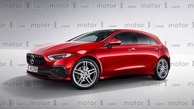 2018 Mercedes-Benz A Class 细节曝光！入门版给你Torsion Beam！