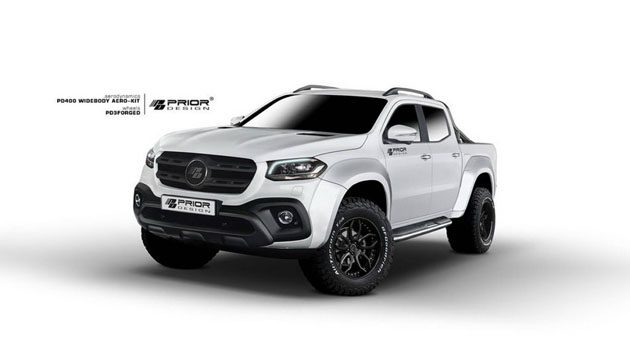 肌肉感十足！ Mercedes-Benz X Class 空力套件登场！