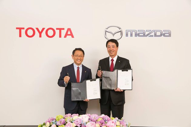 车厂历史: Toyota 和Mazda的原来关系匪浅?