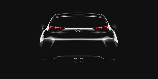底特律车展： Hyundai Veloster 2018 预告释出！