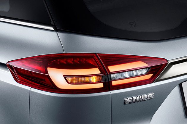 2018 Geely Boyue 官方图释出，外观配备小升级！