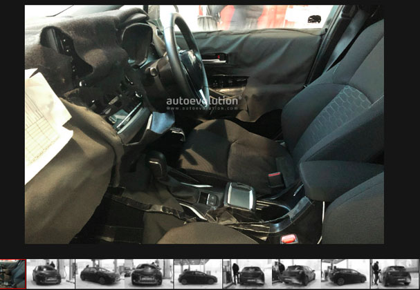 2018 Toyota Corolla 现身测试！终于有电子手刹车了！