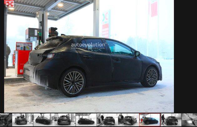 2018 Toyota Corolla 现身测试！终于有电子手刹车了！