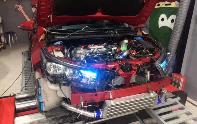 Toyota Corolla 改装日记：TD03也上身！